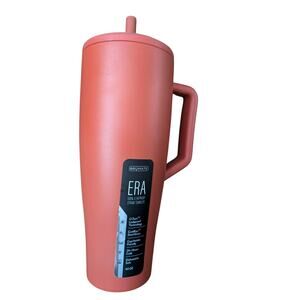 BrüMate Era 40oz Cedar Insulated Tumbler Leakproof Straw Lid Dishwasher Safe
